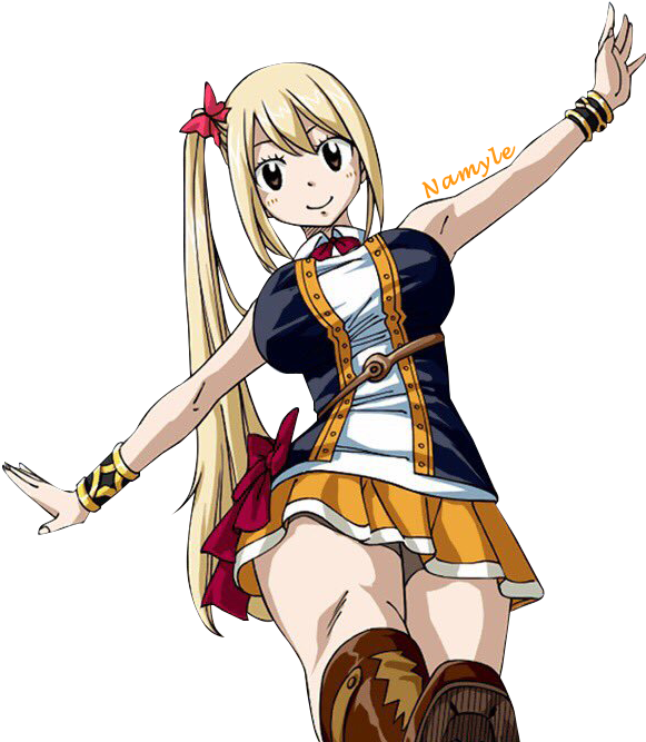 Lucy Heartfilia - Lucy Heartfilia Render (640x853), Png Download