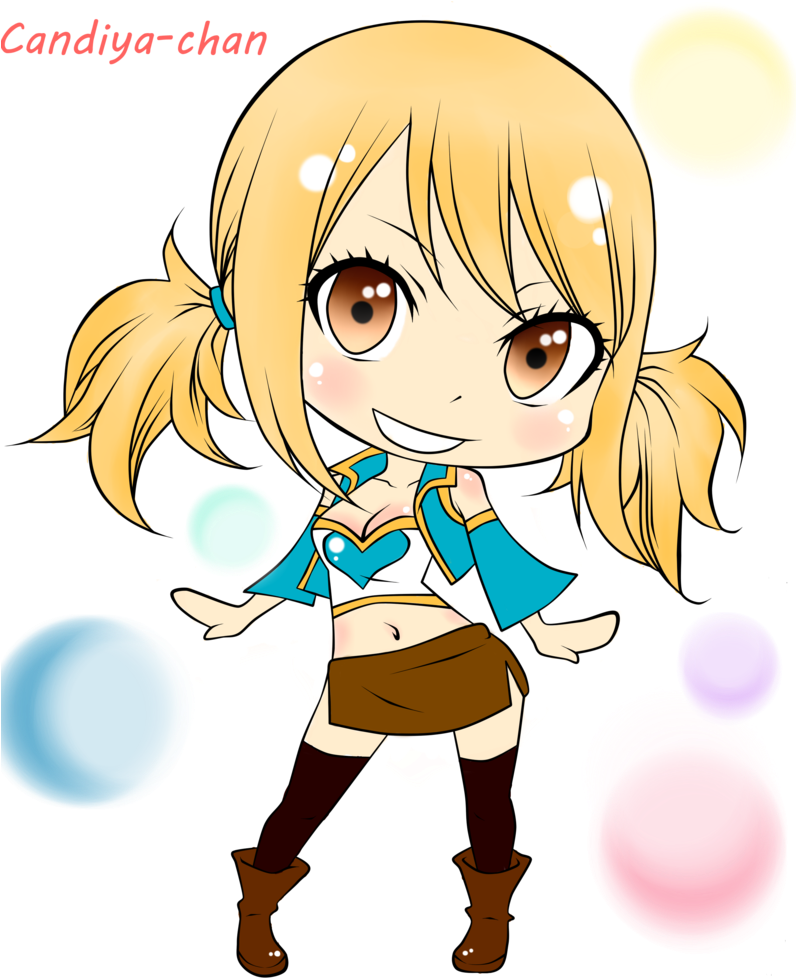 Lucy Heartfilia Chibi Fairy Tail Anime, Me Me Me Anime, - Lucy Chibi (795x1005), Png Download