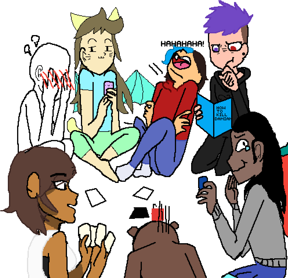 Cards Against Humanity Collab - Drawing (1000x1000), Png Download