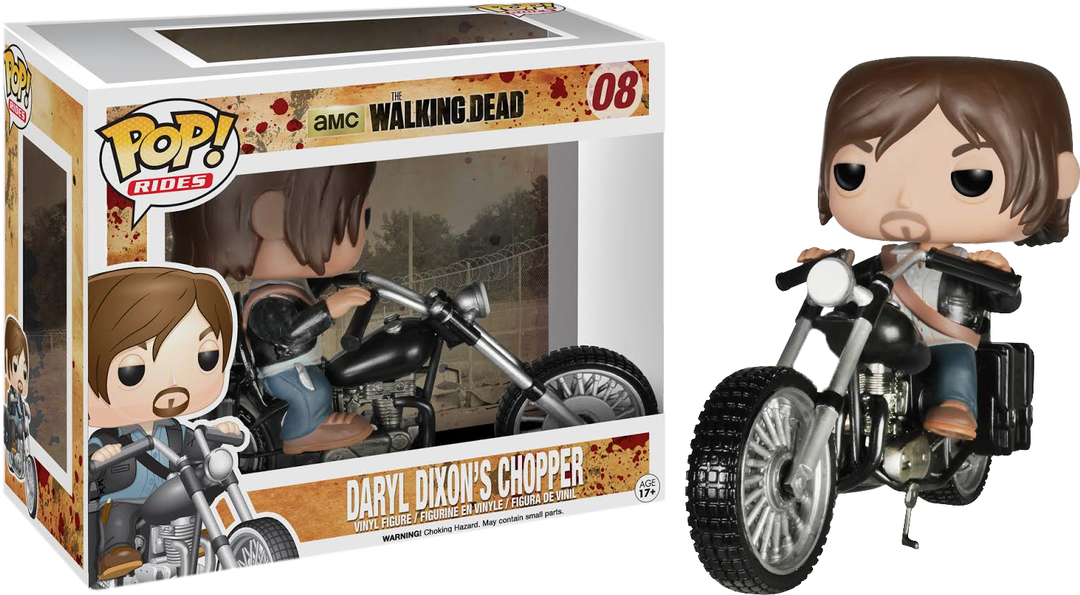 The Walking Dead - Funko Pop Daryl Dixon (1533x845), Png Download