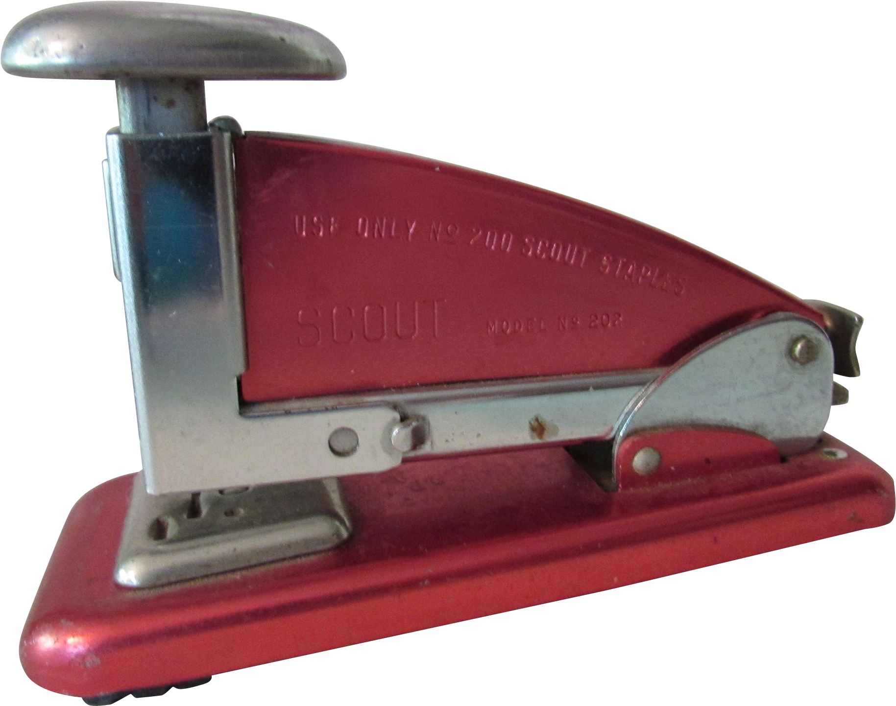 M#century Red Aluminum Stapler Scout Ace Fastener Company - Hand Tool (1828x1828), Png Download