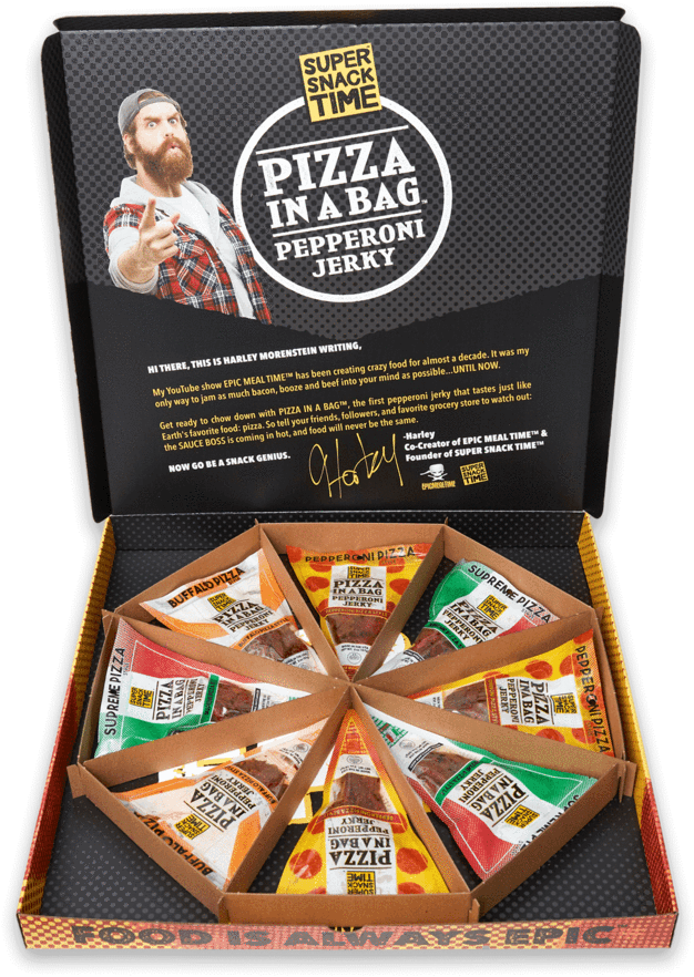 Download Pizza In A Bag Pizza In A Bag Jerky Full Size PNG Image PNGkit