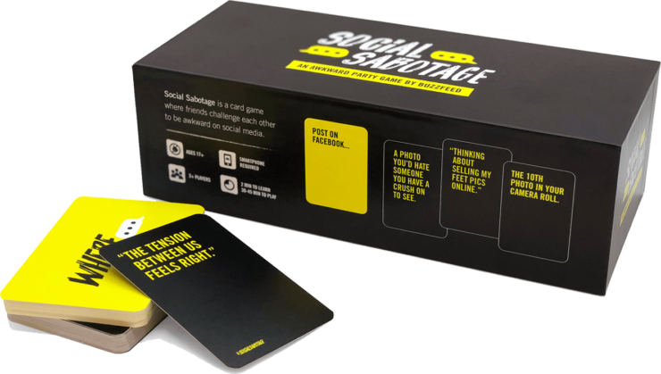 Buzzfeed, Those People That Steal Content Online And - Social Sabotage Card Game (740x419), Png Download
