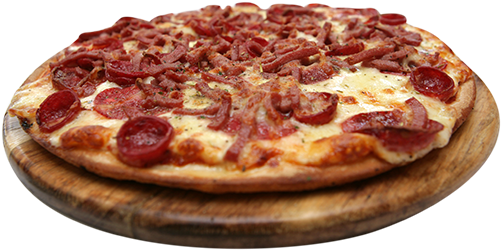 Pepperoni Pizza - California-style Pizza (500x292), Png Download