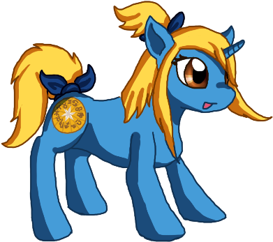Wyrdfayth, Fairy Tail, Lucy Heartfilia, Ponified, Safe, - Cartoon (400x400), Png Download