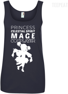 Fairy Tail Lucy Heartfilia Ladies Tee Apparel Teepeat - Girl Her Dog And A Jeep (400x400), Png Download