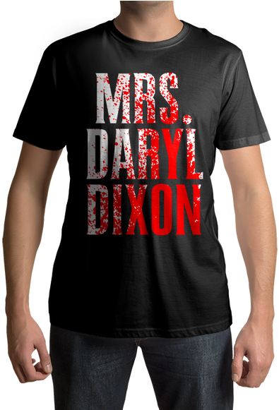 Mrs Daryl Dixon The Walking Dead - Mens Ladies Unisex Dabbing Skeleton Halloween Scary (498x580), Png Download