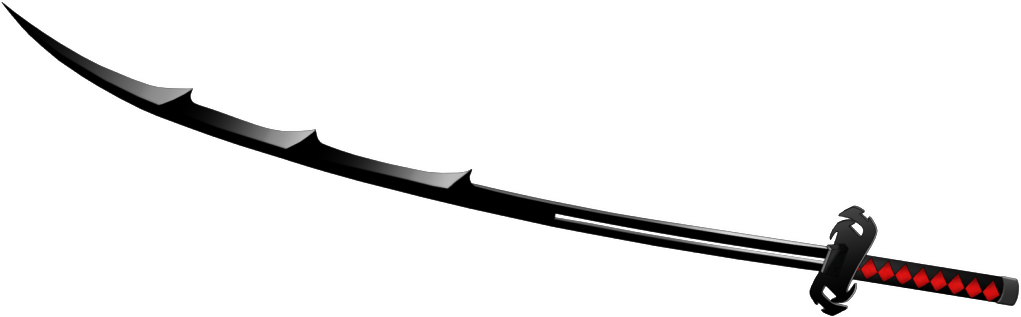 Ichigo Bankai Png - Espada Do Ichigo Bankai (1021x317), Png Download