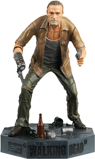Merle Dixon - Eaglemoss The Walking Dead Collector's Models: Merle (647x639), Png Download