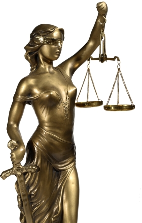 Image Of The Barrrett Group Lady Of Justie - Miranda Writes Honor & Justice (284x444), Png Download
