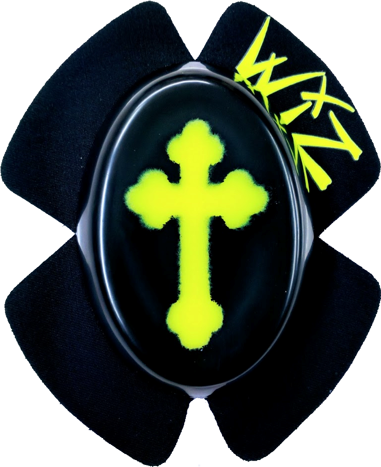 Gothic Cross - Knieschleifer Rot (775x950), Png Download