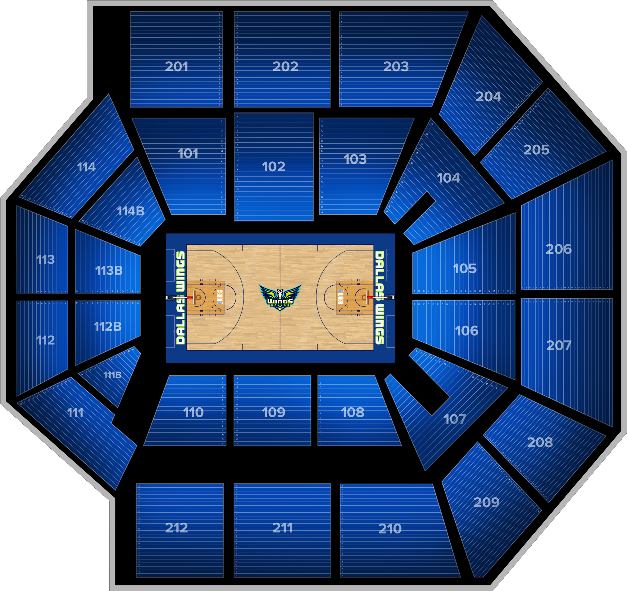 Los Angeles Sparks At Dallas Wings At College Park - Dallas (2560x1936), Png Download