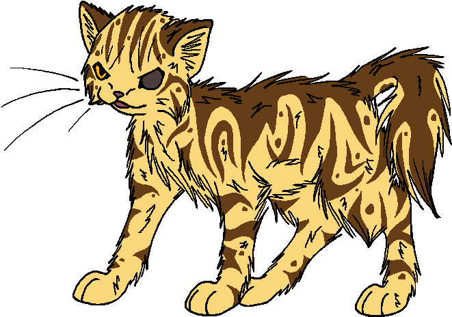 One Eye - One Eye Warrior Cats (718x515), Png Download