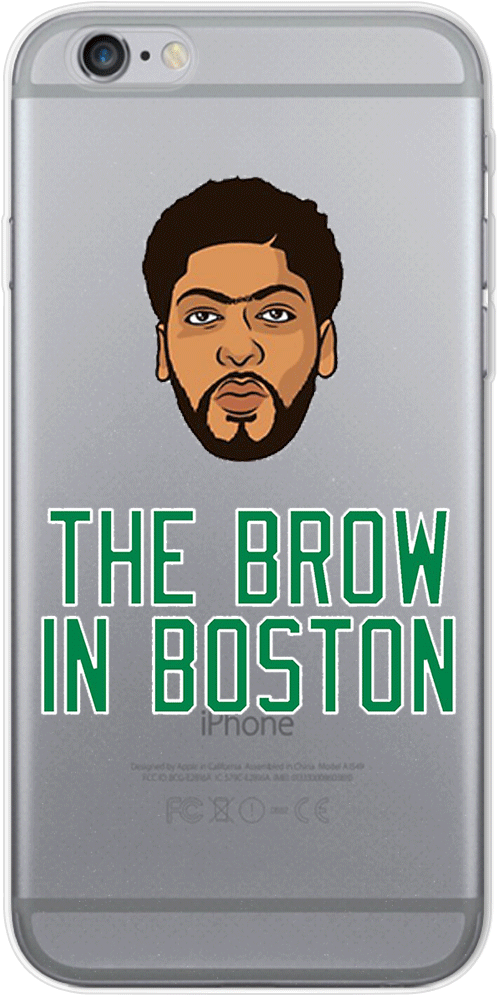 Anthony Davis The Brow In Boston Iphone Case - Iphone (550x1000), Png Download