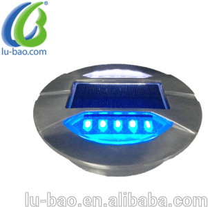 Ip68 Road Reflector, Solar Flashing Road Cat Eye, Aluminum - Aquarium Lighting (350x350), Png Download