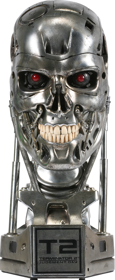 Sideshow Collectibles' Terminator Life-size Bust Is - Sideshow T 800 Bust (480x1164), Png Download