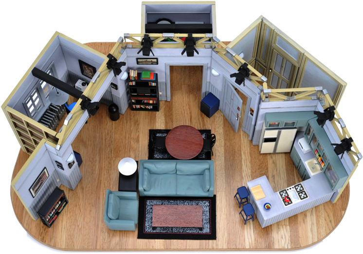 2 3 4 - Seinfeld Apartment (958x536), Png Download