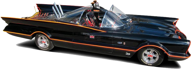 Tv's Original 1966 Batmobile Being Auctioned In - Convertible (865x451), Png Download