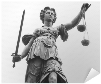 Lady Justice Statue Frankfurt (400x400), Png Download