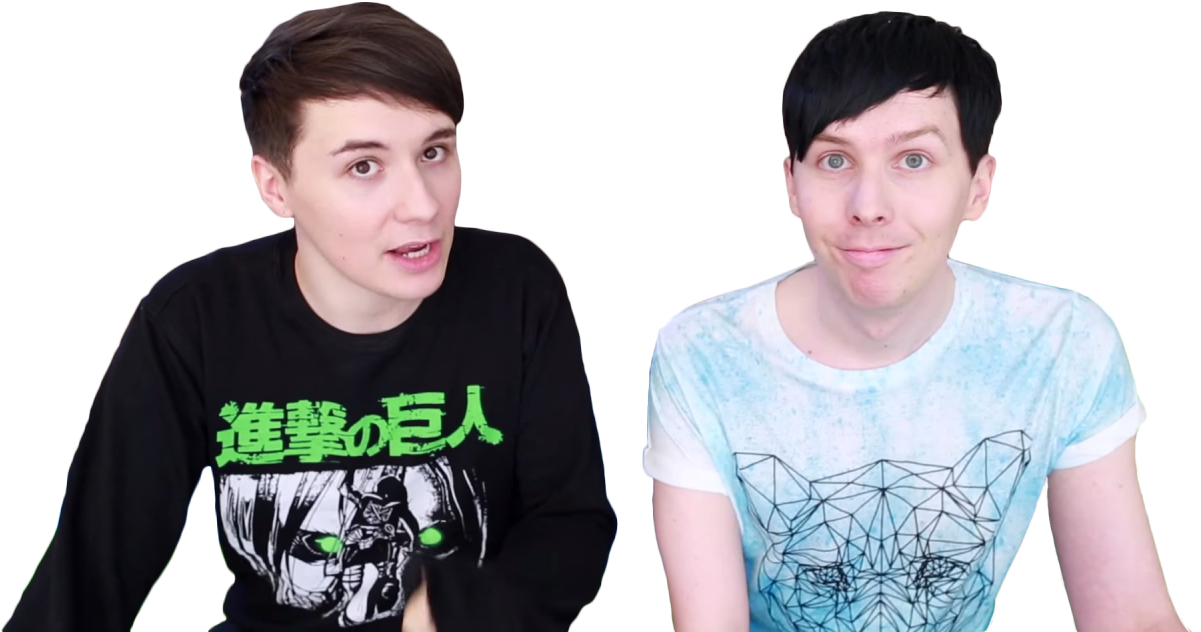 Amazingphil Transparent Photoshoot - Dan And Phil Png (1280x720), Png Download