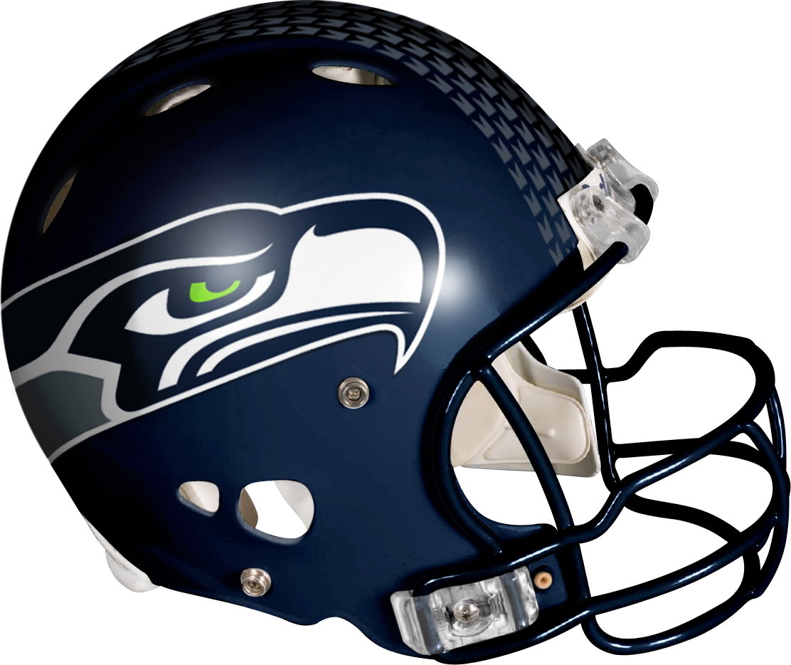The Battle Will Be Leaded By No Others Than The Best - American Football Seahawks Helmet (1112x934), Png Download