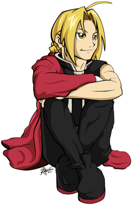 Photo - Edward Elric (530x824), Png Download