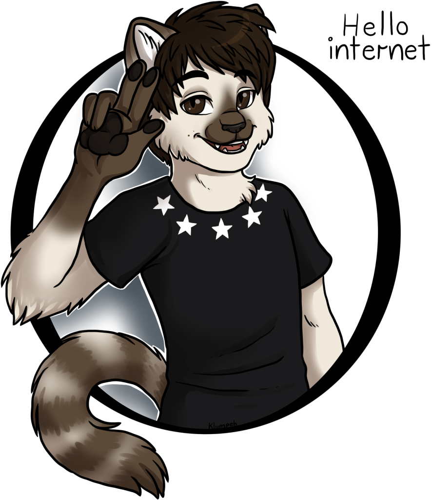 Dan's Unofficial Fursonafan - Cartoon (1000x1081), Png Download
