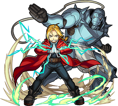 Edward Elric - Elric Brothers (395x355), Png Download