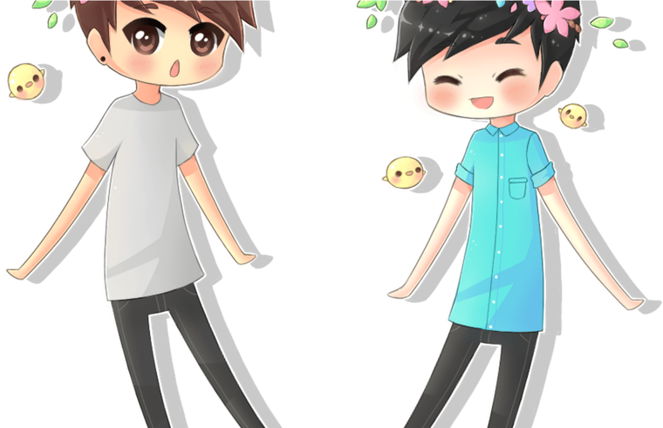 Dan And Phil, Flower Crowns And Smol Birb Things~ By - Dan And Phil (1368x855), Png Download