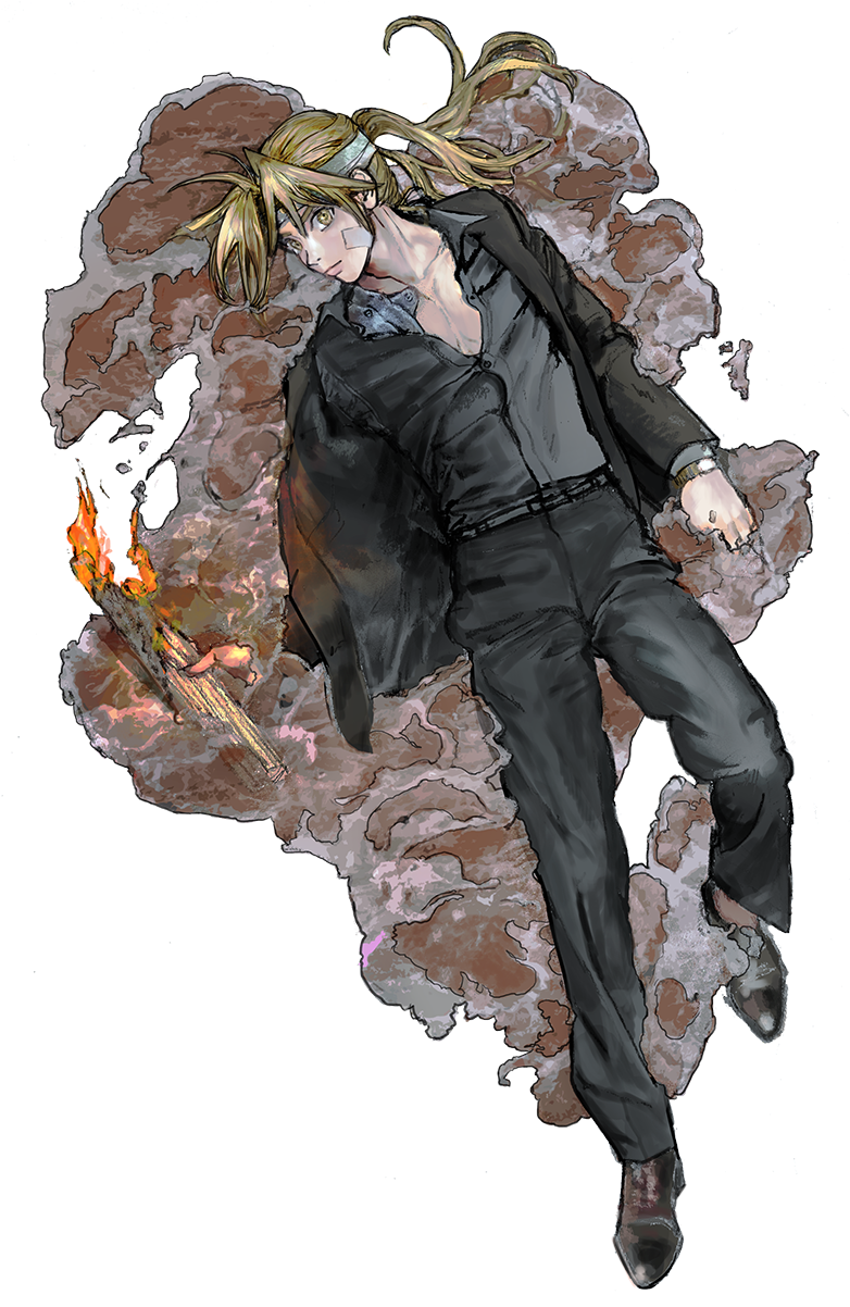 Edward Elric (800x1201), Png Download