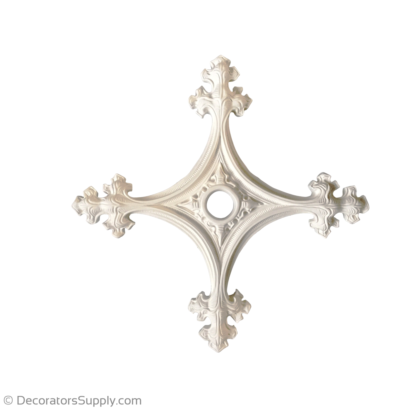 Plaster Medallion Gothic 20" D X 1 1/2" Relief X 1 - Plaster (1400x1400), Png Download