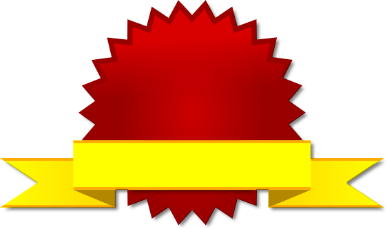 Winner Ribbon Png Download - Award Clip Arts (562x333), Png Download
