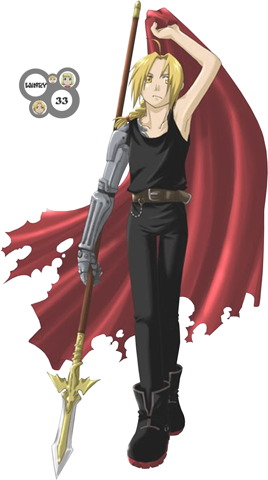 Reasons Why Yamada Ryosuke Will Be A Perfect Edward - Fullmetal Alchemist Edward Elric Full Body (960x1600), Png Download