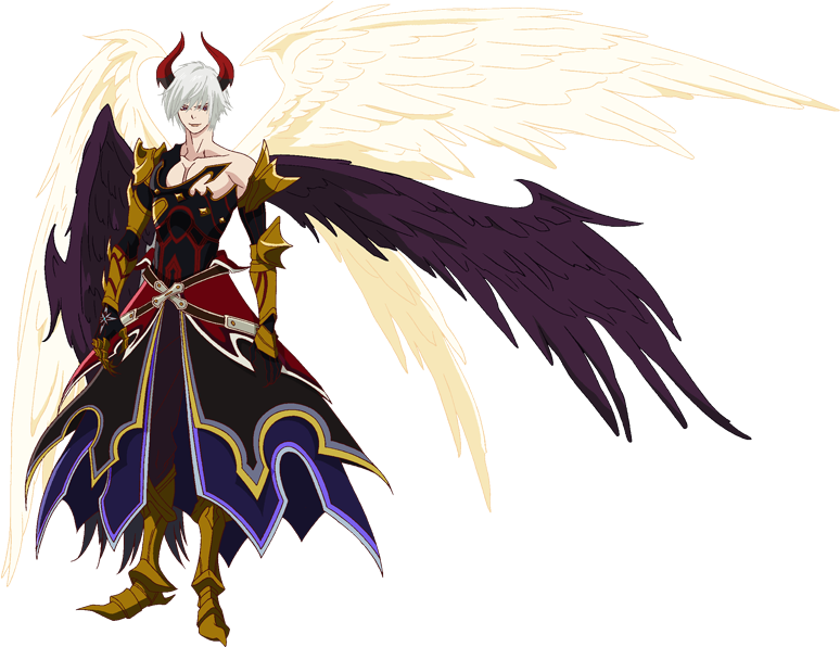 Https - //rei - Animecharactersdatabase - Com/uploads/chars/11498- - Shingeki No Bahamut Lucifer (795x608), Png Download