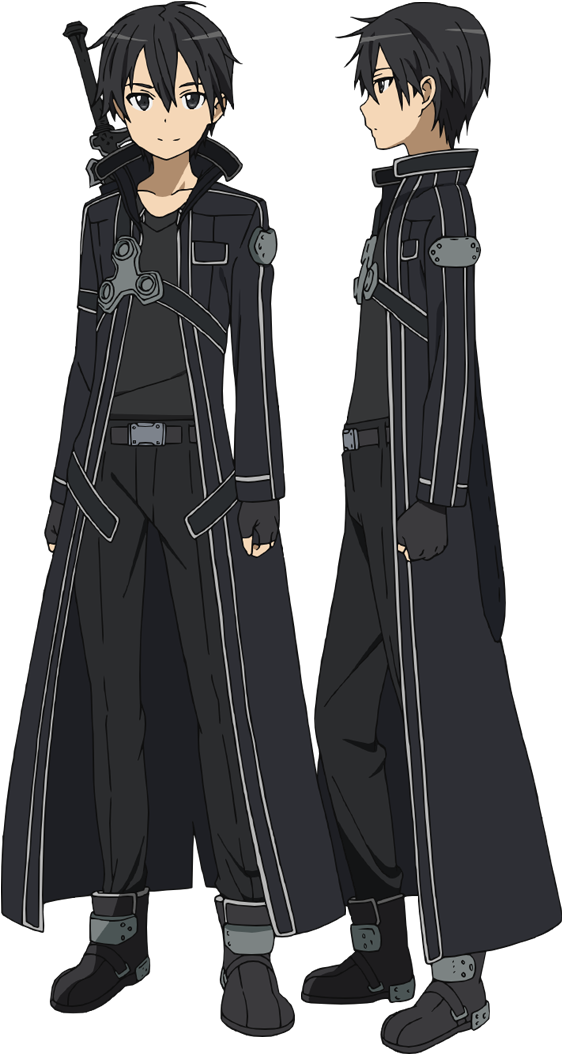Image Result For Kirito Sao - Sao Kirito Full Body (773x1056), Png Download