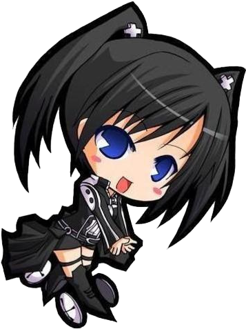 Free For Download On Rpelm Chibi - D Gray Man Chibi (403x500), Png Download