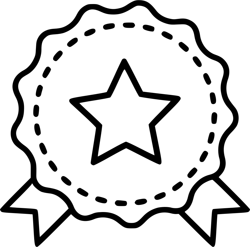 Prize Ribbon Reward - Vector Graphics (980x968), Png Download