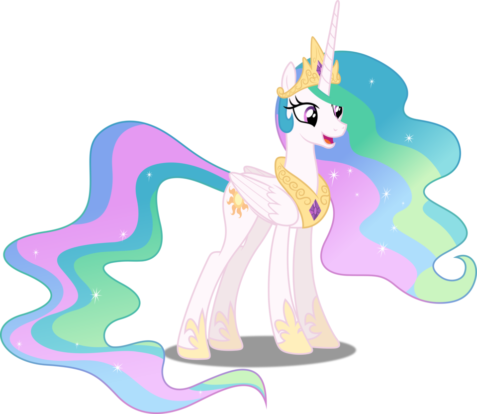 Princess Celestia - Vector Princess Celestia (959x832), Png Download