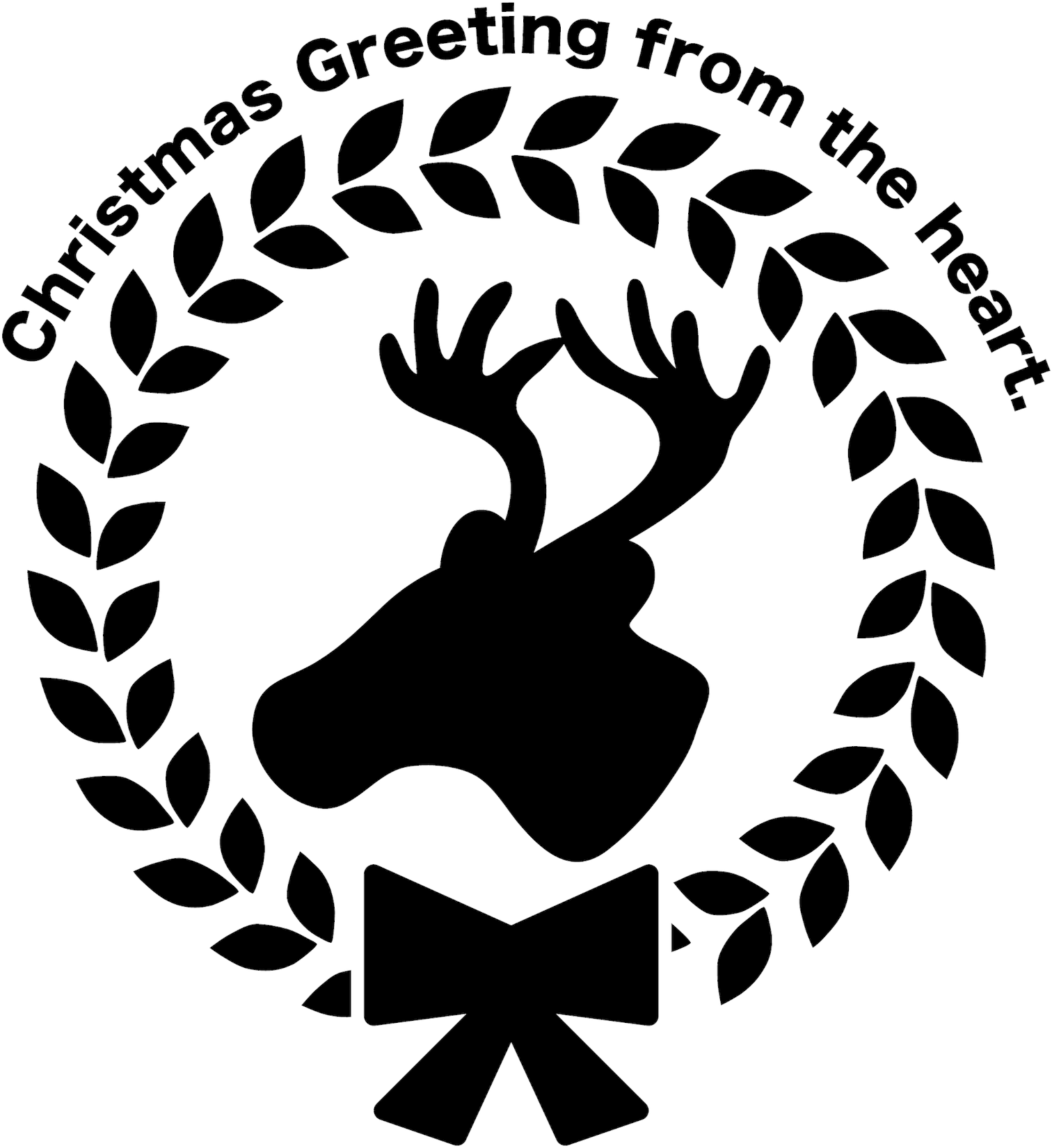 Christmas Silhouette Santa Claus With Sleigh Png Clip - Dubai Racing Club Logo (1920x1920), Png Download