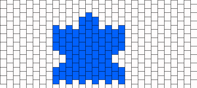 Small Autism Puzzle Piece Bead Pattern - Oregon Ducks Perler Beads (630x283), Png Download