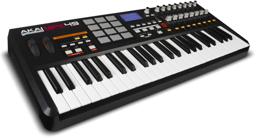 Download Keyboard Akai Professional Mpk49 49 Key Usb Midi Keyboard