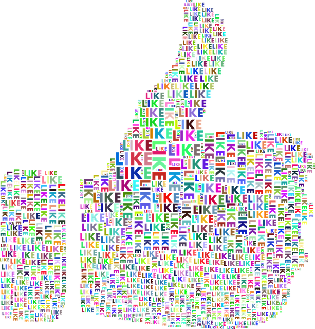 Social Media Clipart Like (613x640), Png Download