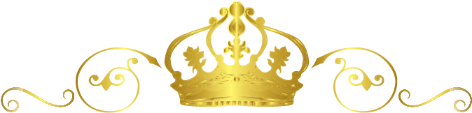 Gold Crown Logo Png (688x206), Png Download