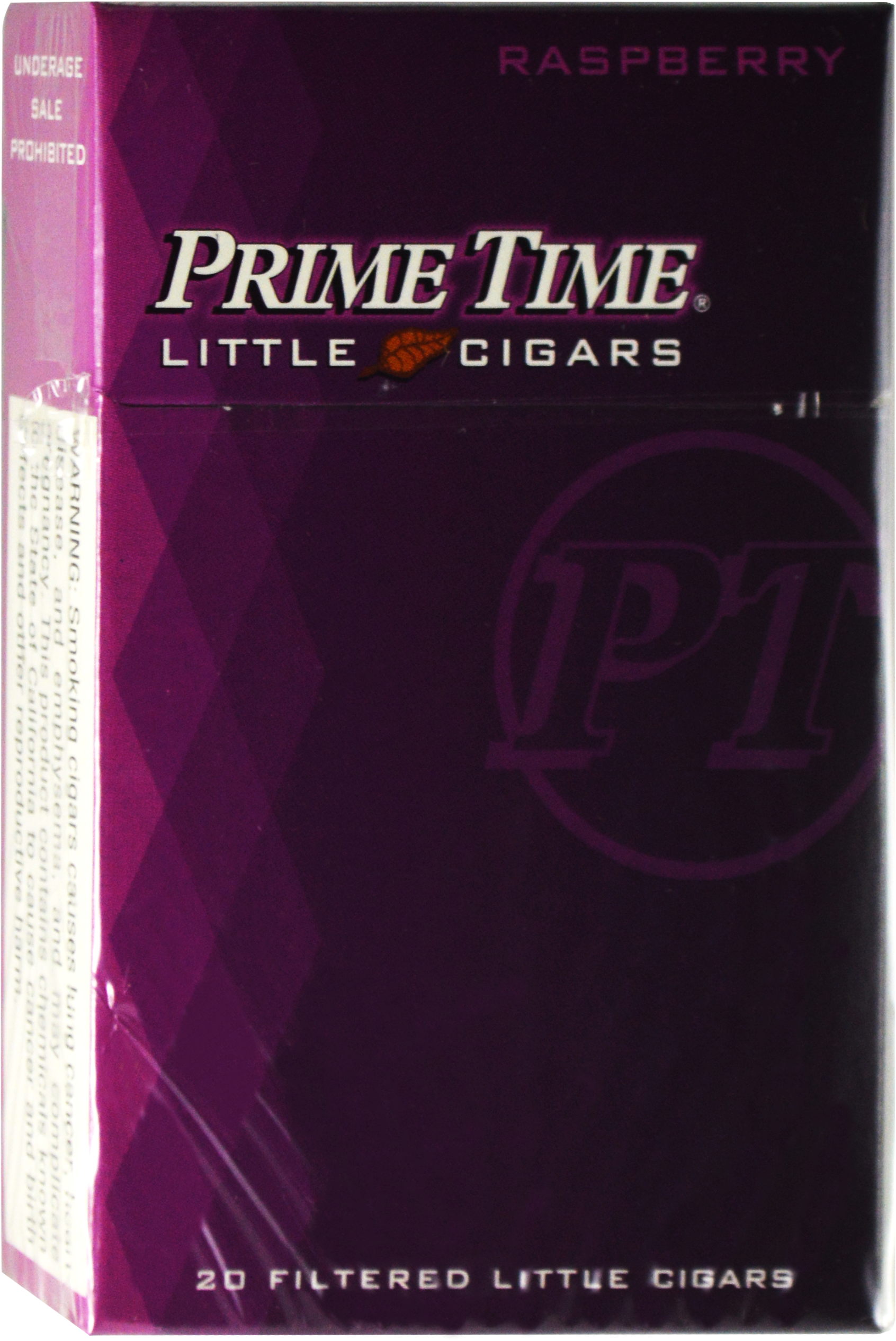 Prime Time Little Cigars Raspberry Prime Time Little - Prime Time Cigars (2203x2901), Png Download