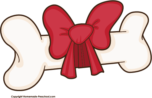 Dog Bone Clipart Png Clipartsgram - Christmas Bone Png (503x324), Png Download