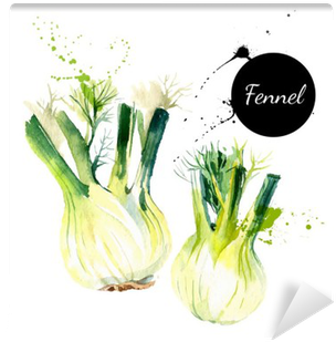 Kitchen Herbs And Spices Banner - Fenchel Gezeichnet (400x400), Png Download