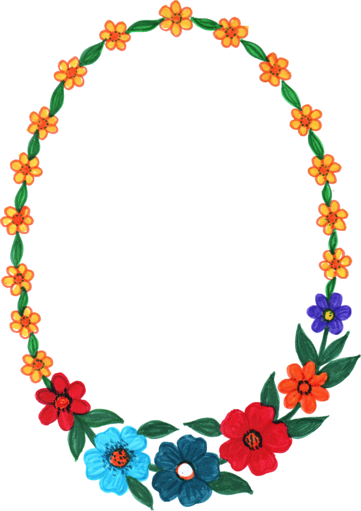 Png File Size - Flower Photo Frames Hd (723x1024), Png Download