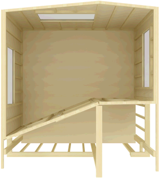Zelkova Two Tree Tree House - Zelkova Tree House (350x350), Png Download