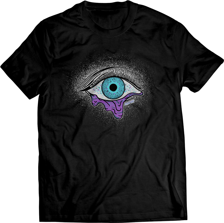 Biknik Galaxyeye Tee Mockup Transparentbackground V=1500599736 - Bignik Galaxy Eye Merch (1000x1000), Png Download