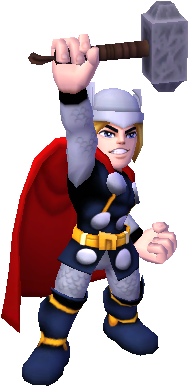 Hero Description From Game - Thor (330x480), Png Download